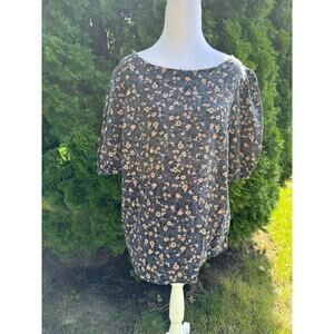 Angels Forever Young Floral Top Size Large